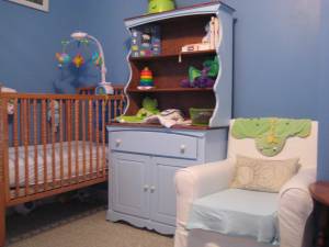 New Ikea chair The new chair looks better and takes up far less room than the old rocker