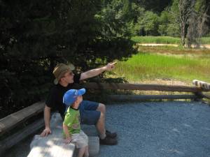 See that mountain, son? That's where your parents are headed. See that mountain, son? That's where your parents are headed.