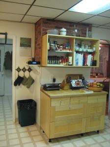 The Ikea island - you would not believe how much we use that sandwich press