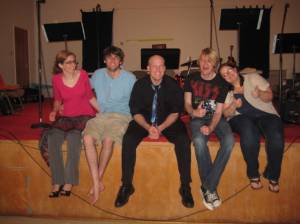 Good News Bad News in their pre-graduation concert Good News Bad News in their pre-graduation concert