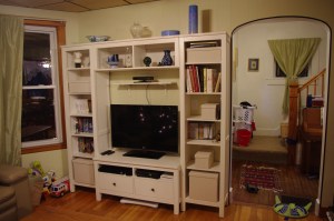 I can hardly express how much BIGGER the room seems! I can hardly express how much BIGGER the room seems!