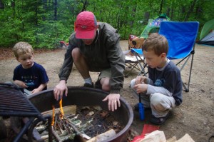 Learning how to make fire Learning how to make fire