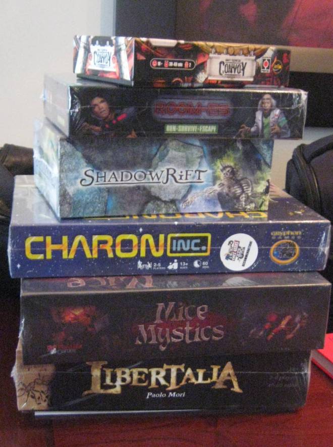 Not that a romantic vacation with the two of us is without games...