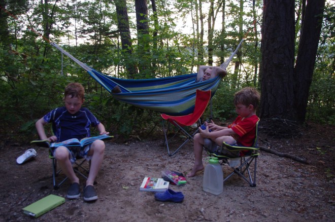 Next summer I bet Thane will be reading too