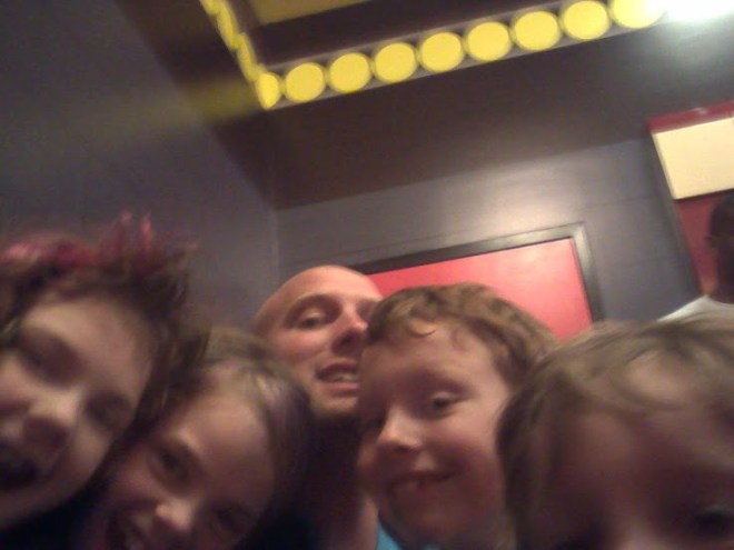 The children at Lego Land