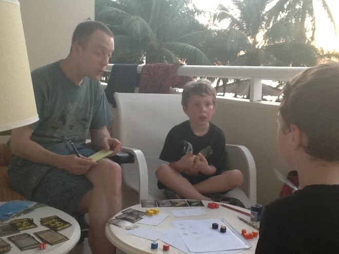 Role playing in paradise