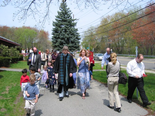 A much younger Rod & Brenda on a Spring day more than 10 years ago.