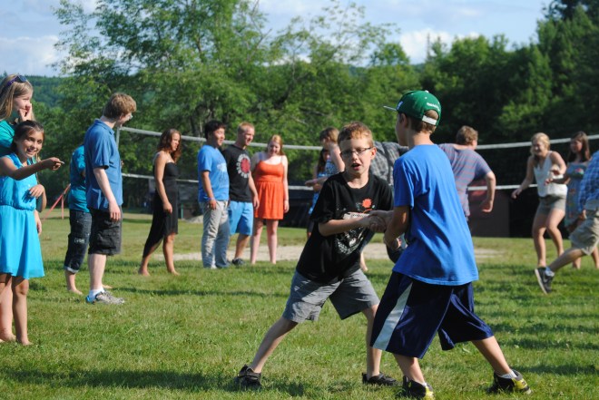 Scottish dancing - that's what you get for being Presbyterian my son!