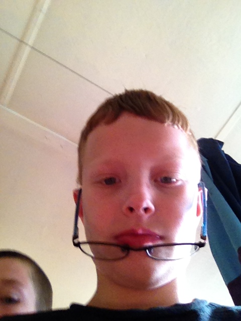 How goofy can you get? (The glasses came home safely)