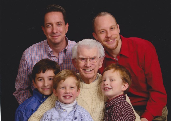 John and (great) grandsons
