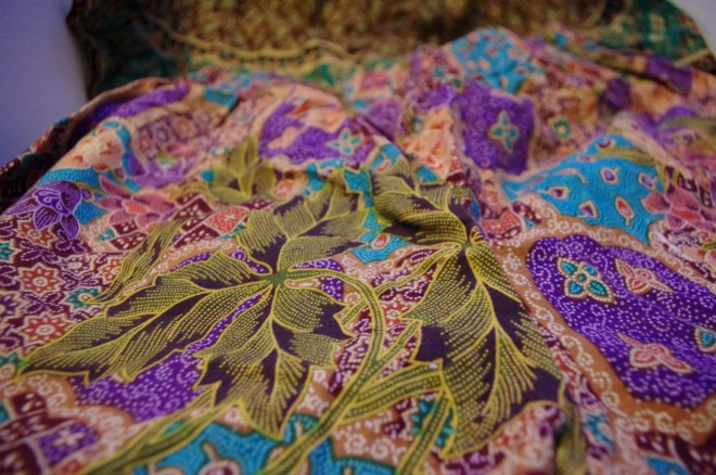 The fabric is admittedly lovely