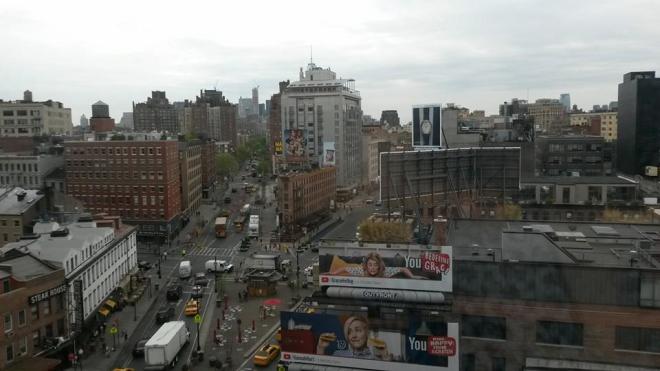 The only time I didn't have "When you get caught between the Moon and NYC" stuck in my head was when I was walking on Bleeker Street.