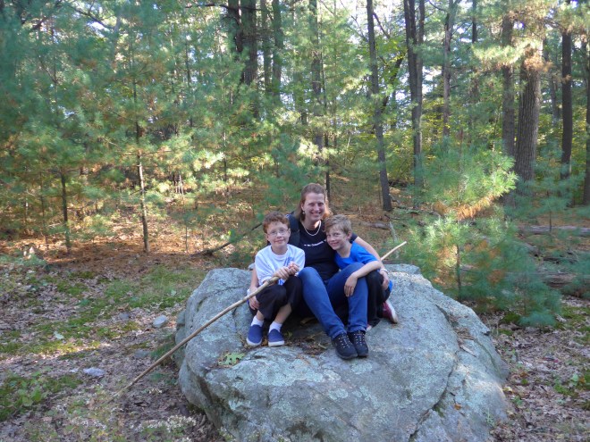 You can always tell when we did something on Sunday because my jewelry and clothes don't align.