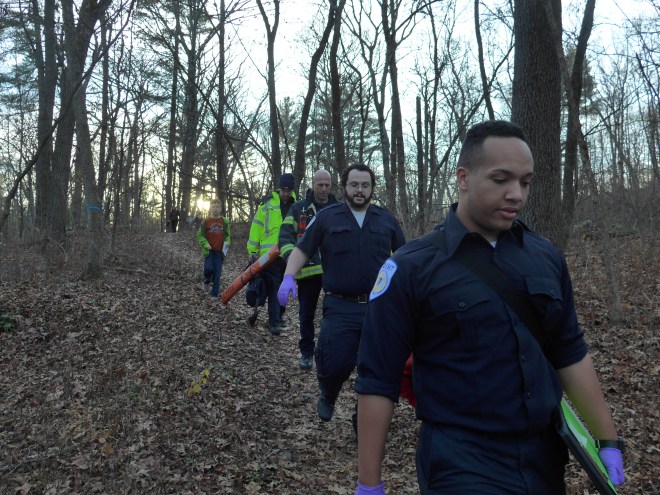 A strange procession