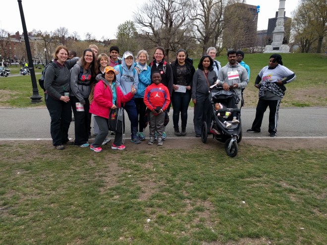 The Burlington Presbyterian Church Walk for Hunger team