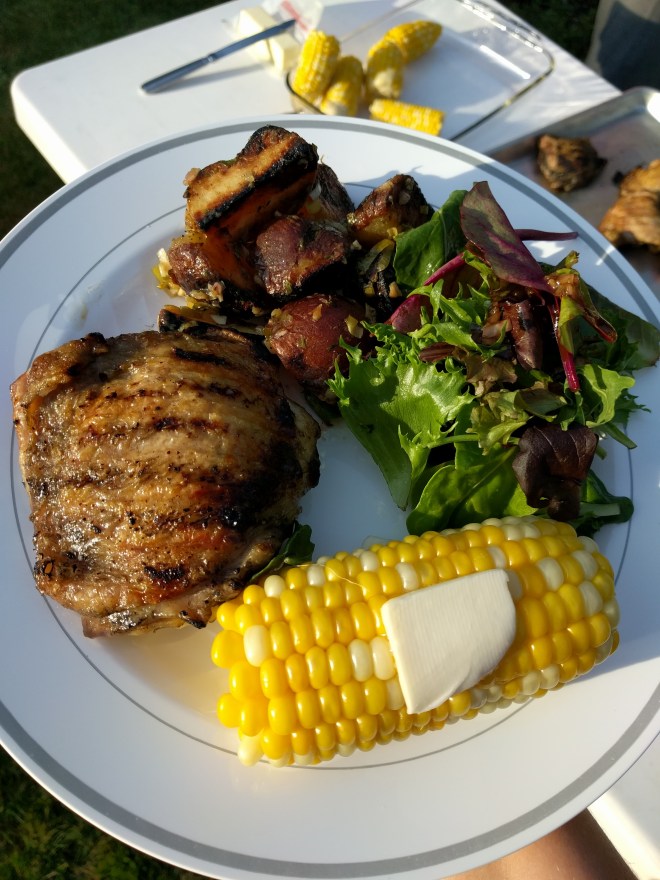 This whole plate was delicious