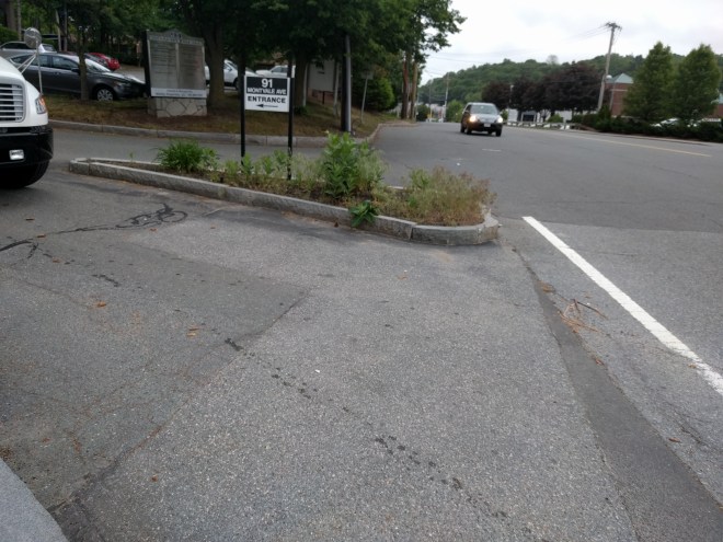 No sidewalk for YOU!