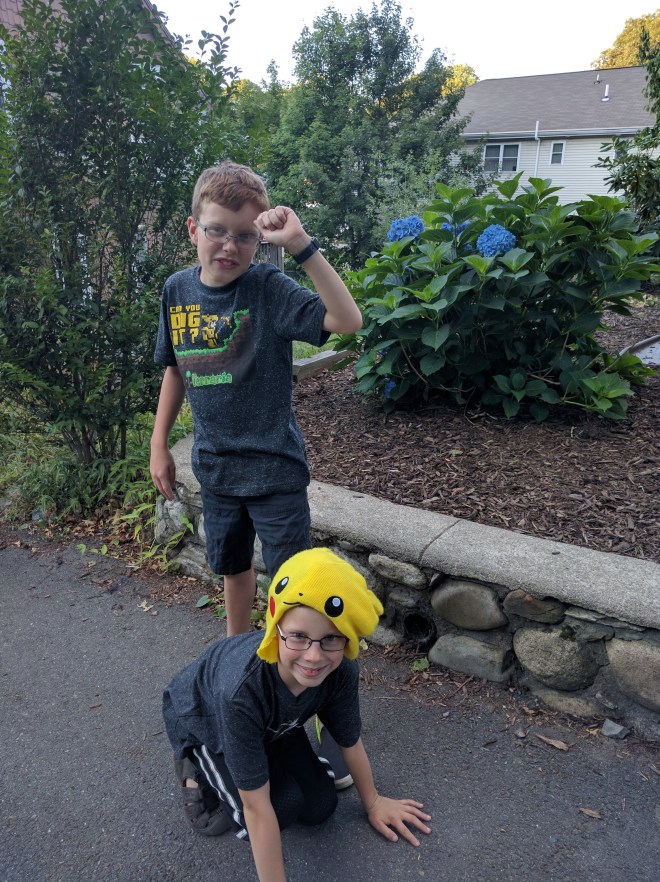 Unlike Grey, I have not yet caught a Pikachu